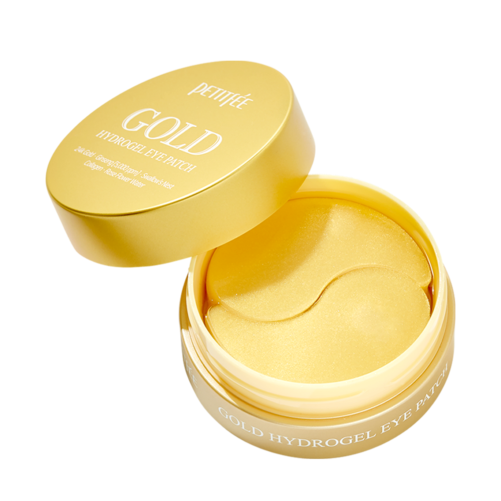 Petitfee Gold Hydrogel Eye Patch 60 pairs official packaging