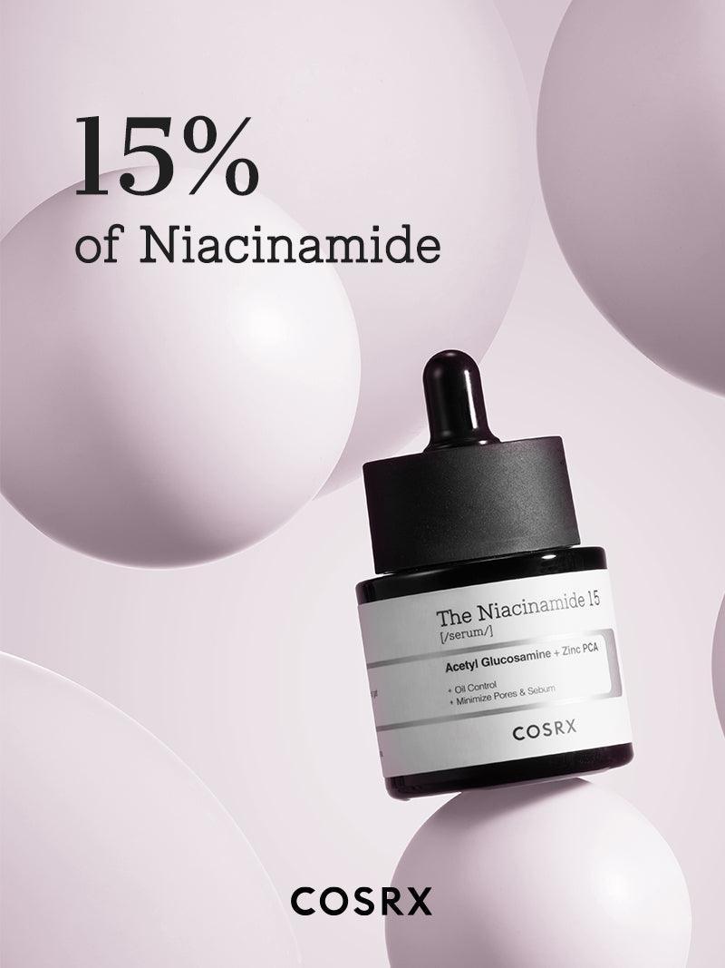 COSRX Niacinamide Serum texture on skin